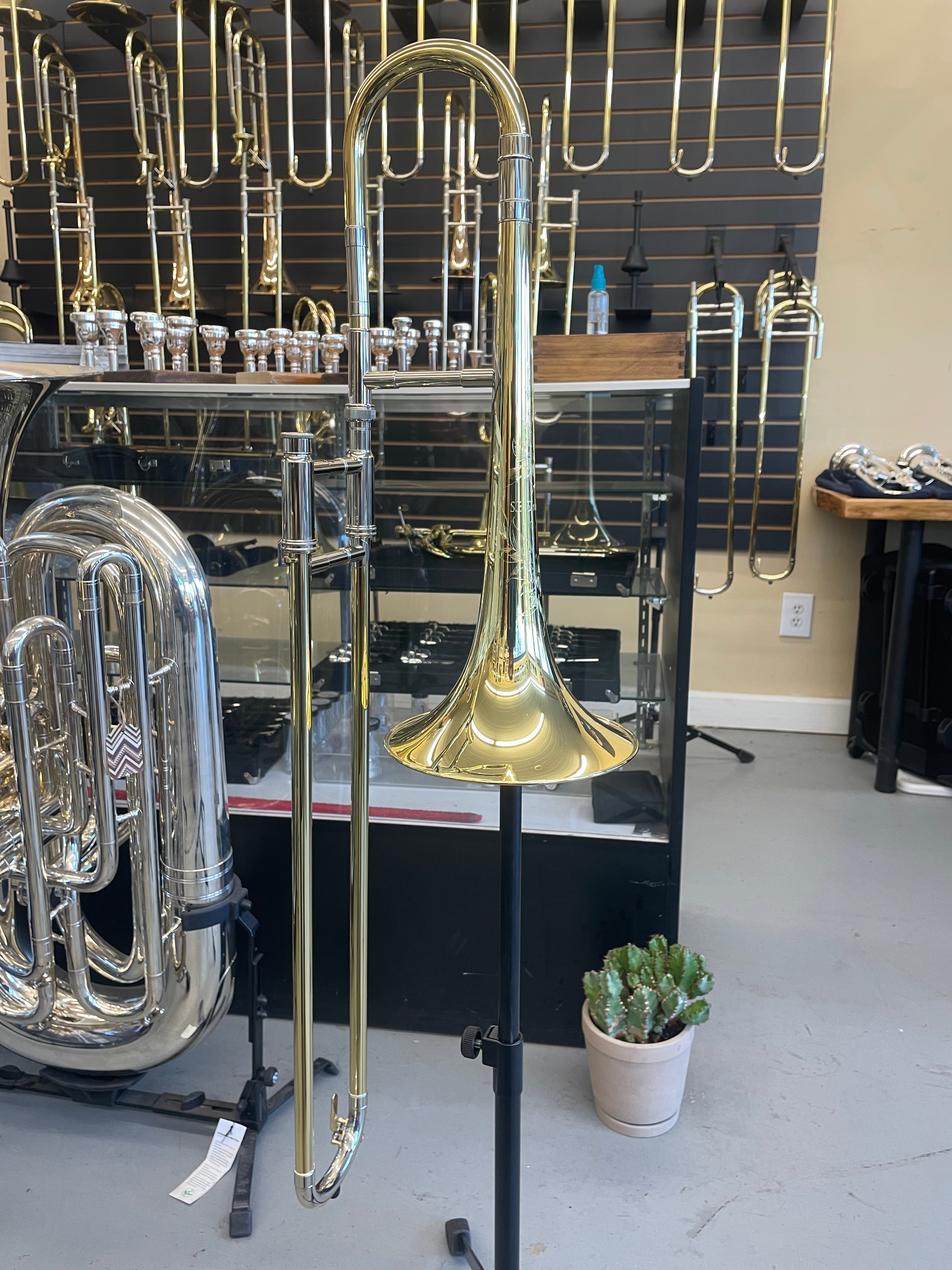 Shires Q35 Alto Trombone – Greg Black Mouthpieces