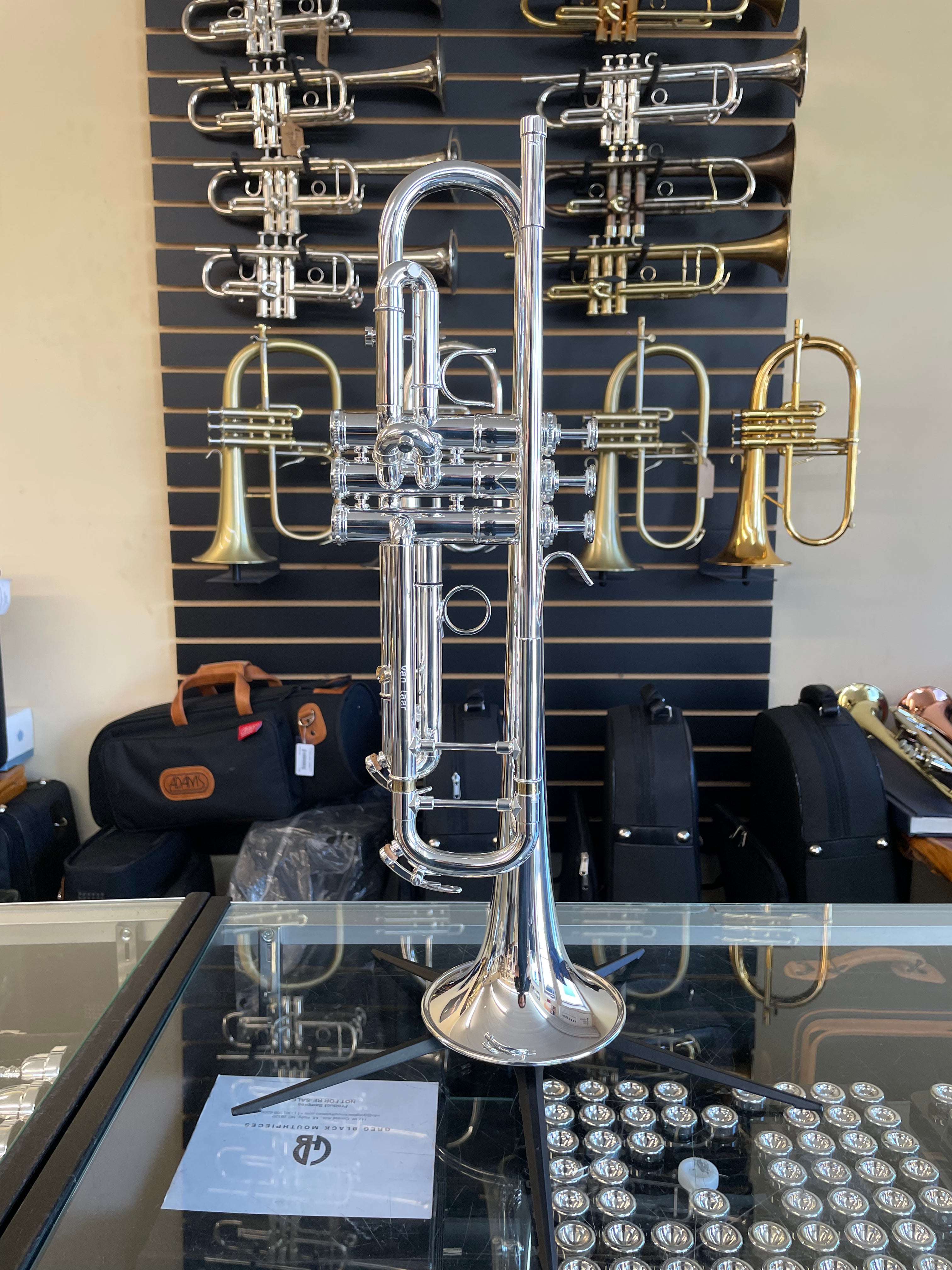 Van Laar B7 Trumpet – Greg Black Mouthpieces