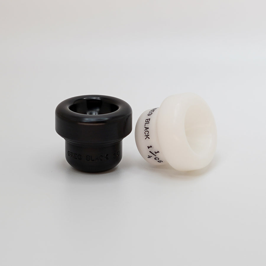 DELRIN Modular Trumpet, Cornet, or Piccolo Mouthpiece Top Section