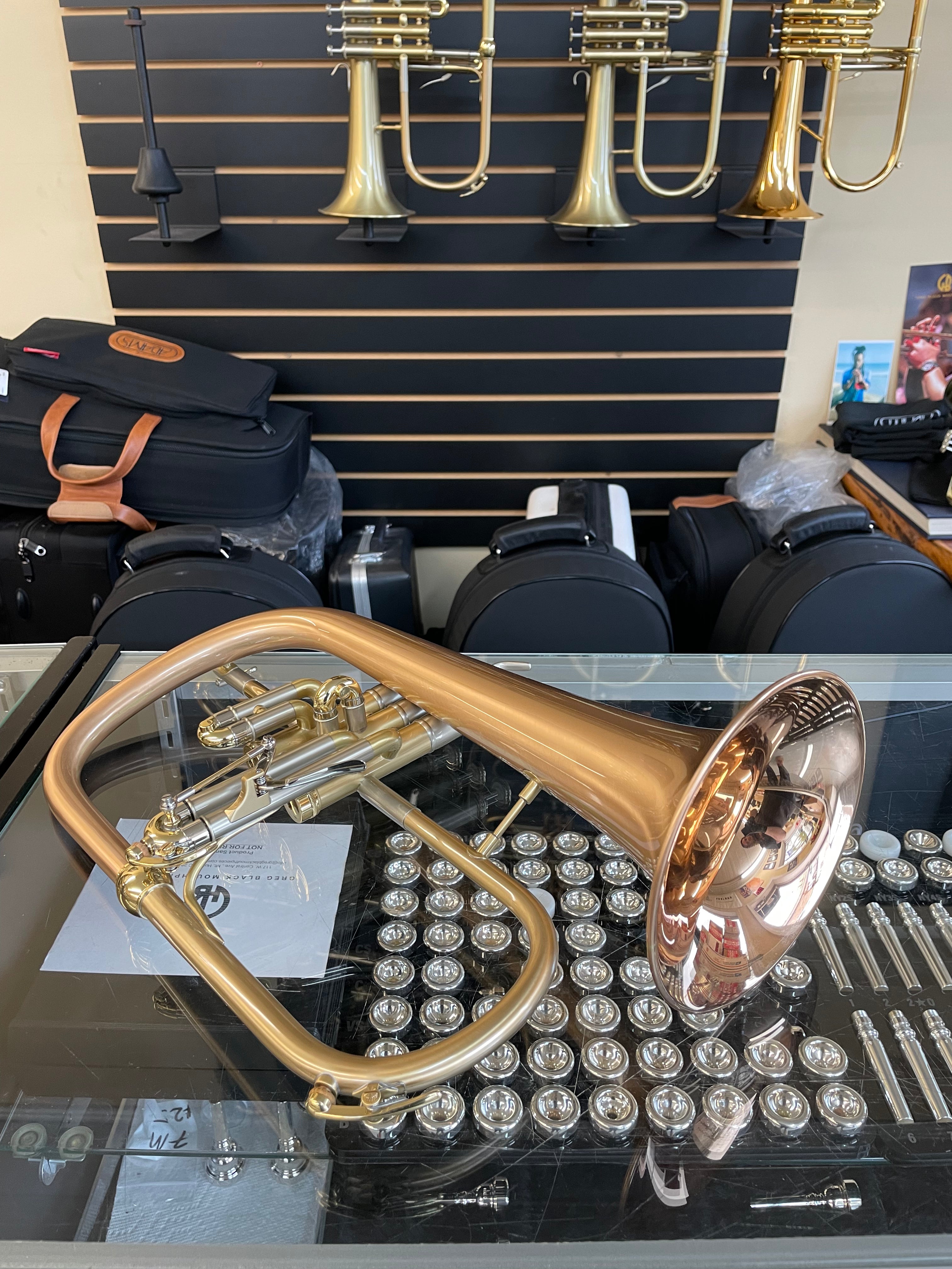 Van Laar B2 Flugelhorn – Greg Black Mouthpieces
