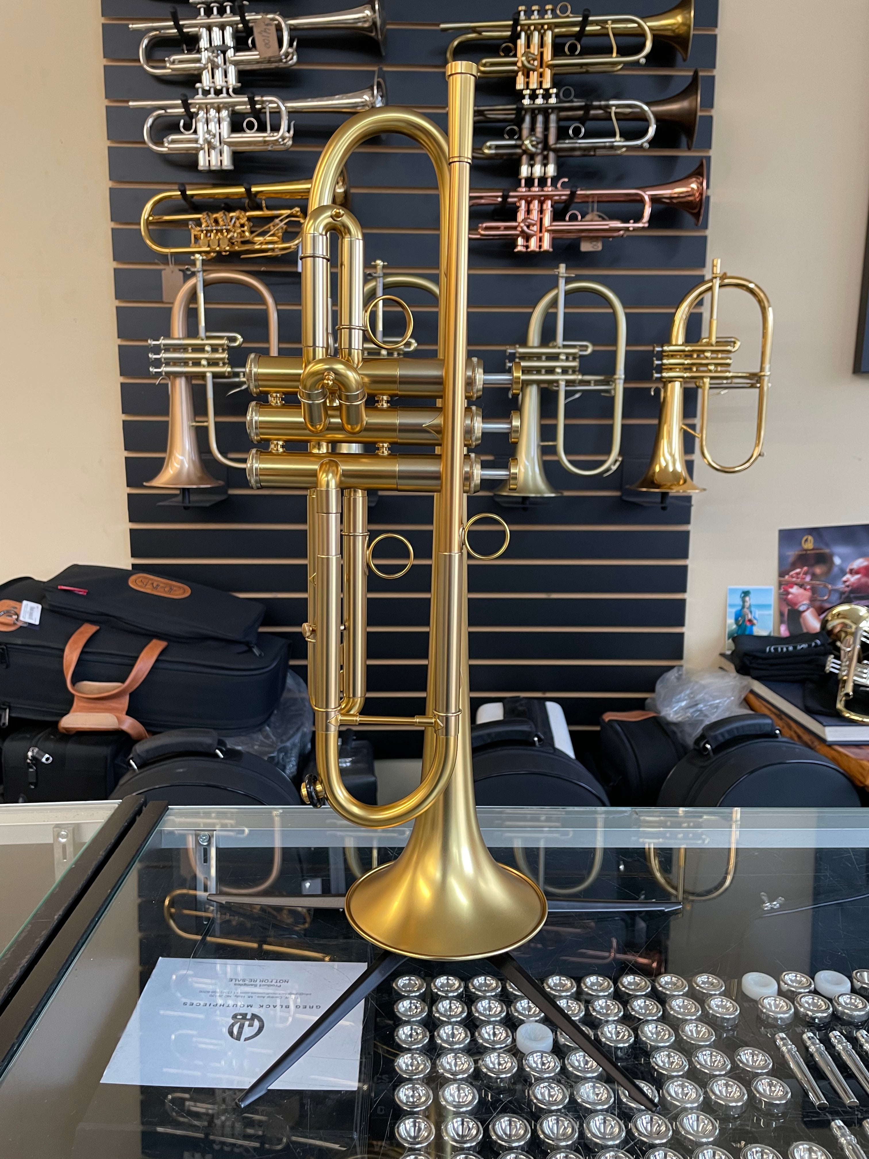 Adams A1 v2 Bb Trumpet – Greg Black Mouthpieces