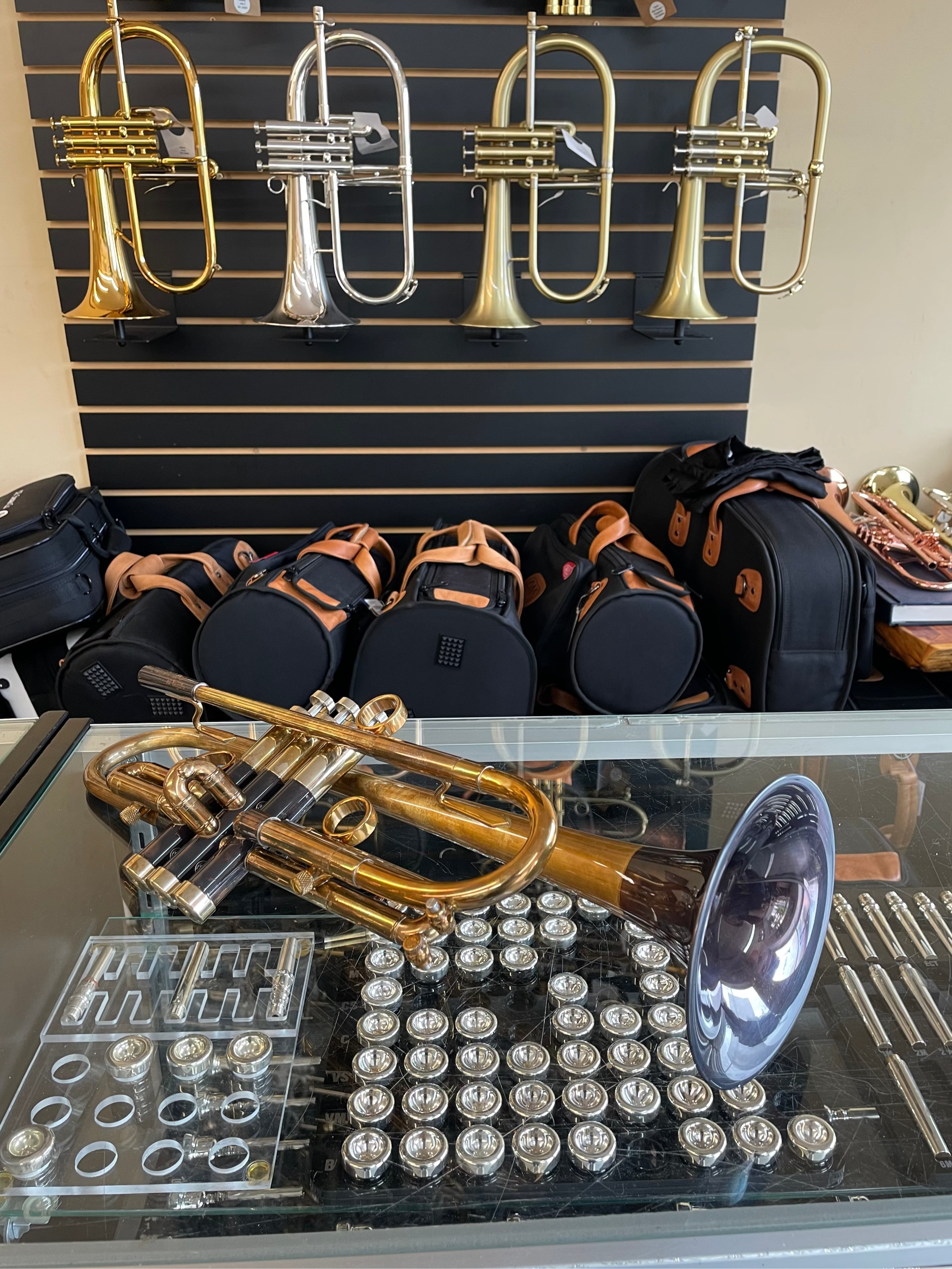 Taylor Tornado Bb Trumpet (with MAW Valves) – Greg Black Mouthpieces