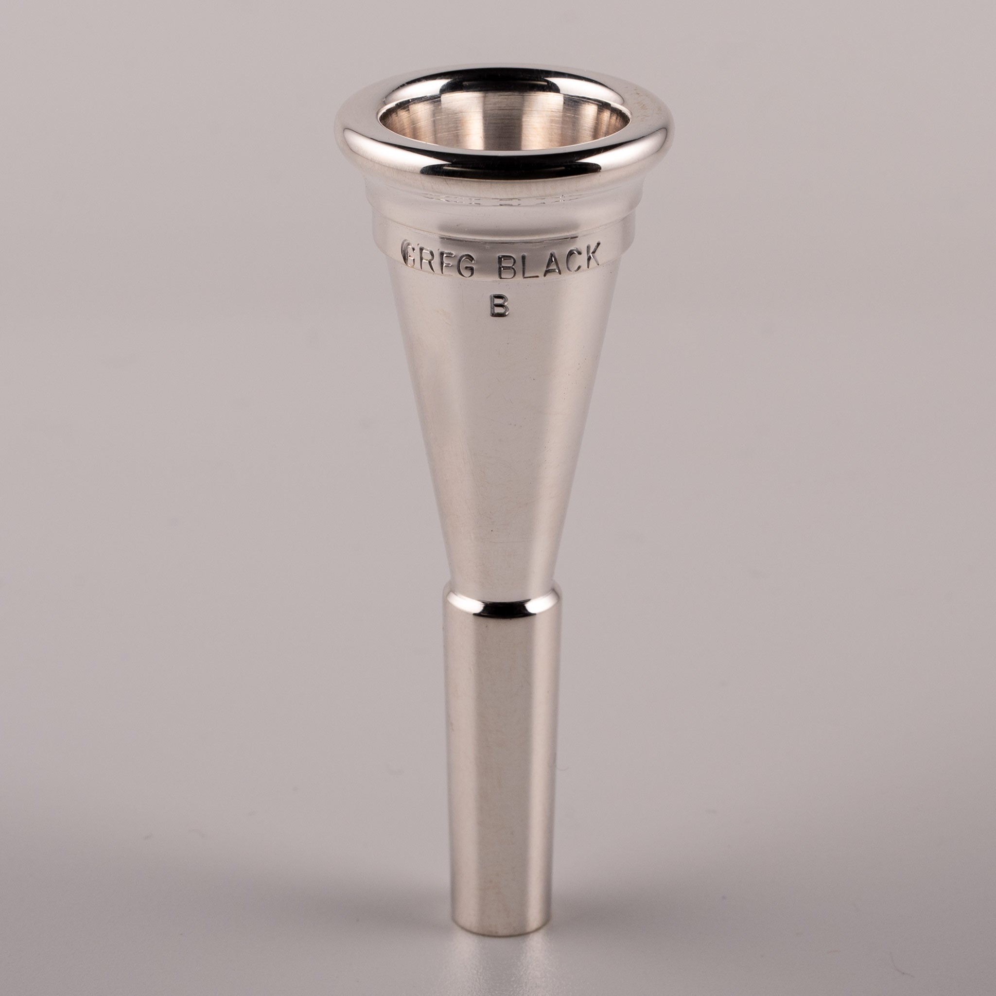 Model B French Horn Mouthpiece - Greg Black Mouthpieces