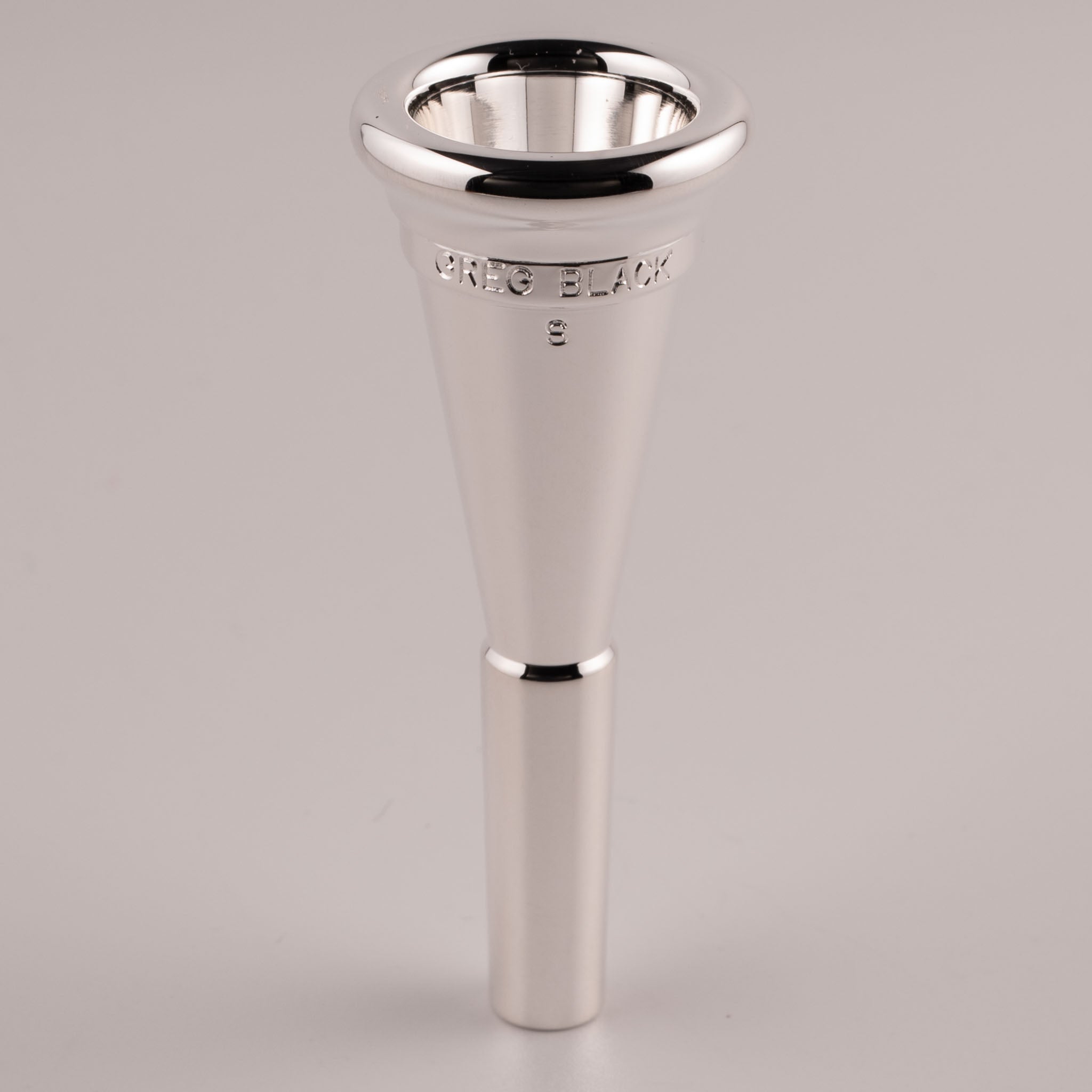 Model S French Horn Mouthpiece Greg Black Mouthpieces